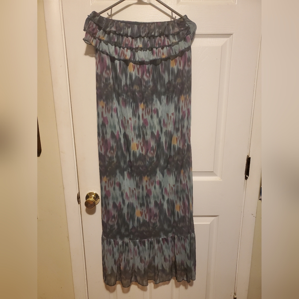 Stylish Multicolor Women's Long Dress
